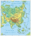 Azja Mapa Polityczna
